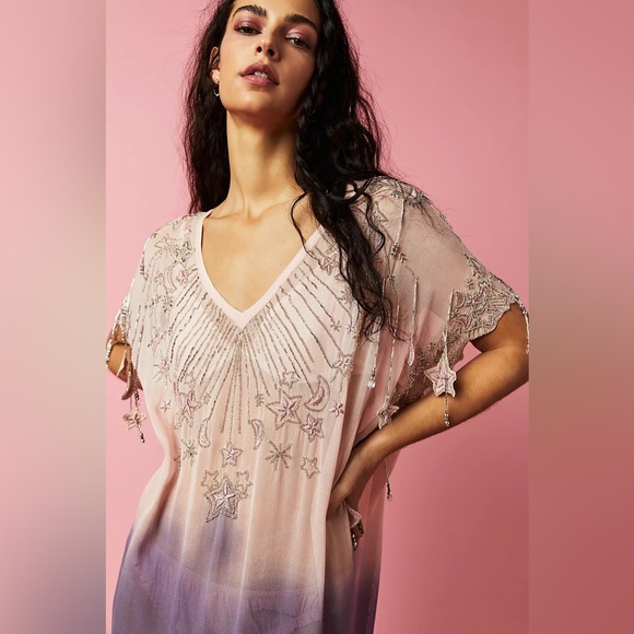 New Women’s Free People Esme Embellished Maxi Dress!!🔥🔥🔥 - Picture 3 of 16